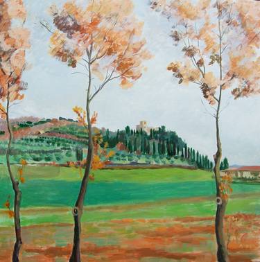 Original Impressionism Landscape Paintings by Alisa Mulina