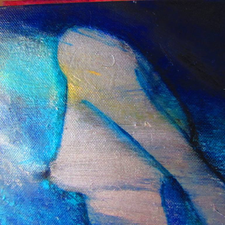 Original Figurative Nude Painting by BETH PEARSON