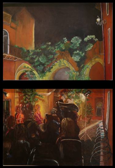 piano, cello and colors (diptych) thumb