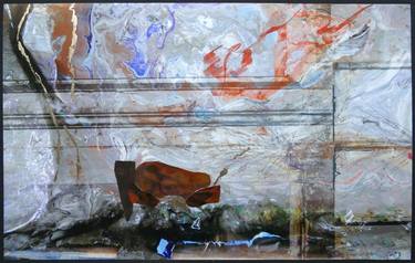 Original Abstract Places Mixed Media by Stanislav Riha