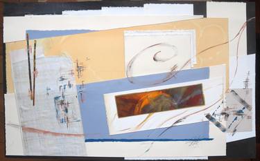 Print of Abstract Collage by Stanislav Riha