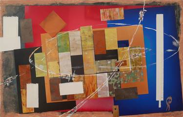 Print of Abstract Collage by Stanislav Riha