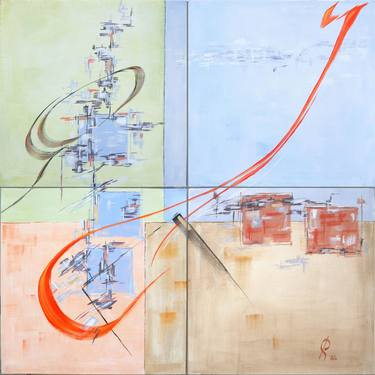 Original Abstract Paintings by Stanislav Riha