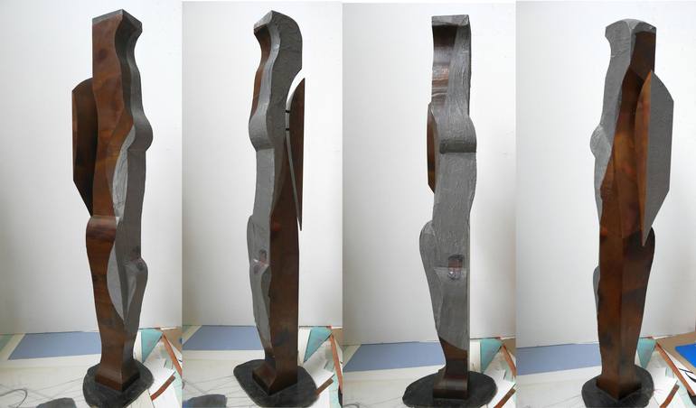Original Figurative People Sculpture by Stanislav Riha