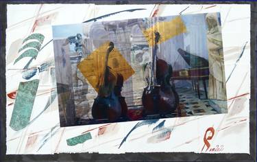 Print of Music Collage by Stanislav Riha