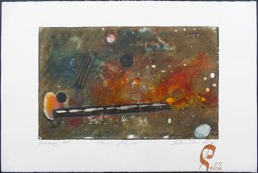 Print of Abstract Music Printmaking by Stanislav Riha