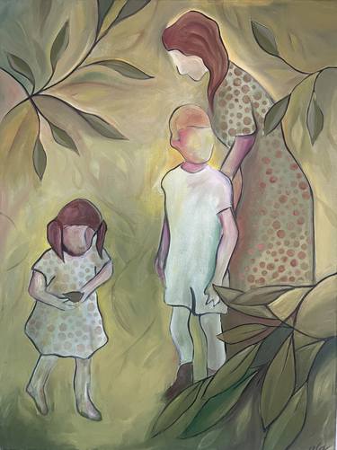Original Family Paintings by Anne Donlin