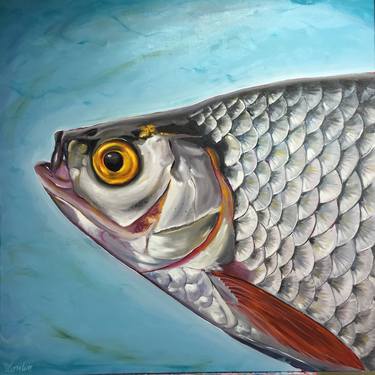 Print of Fish Paintings by Anne Donlin