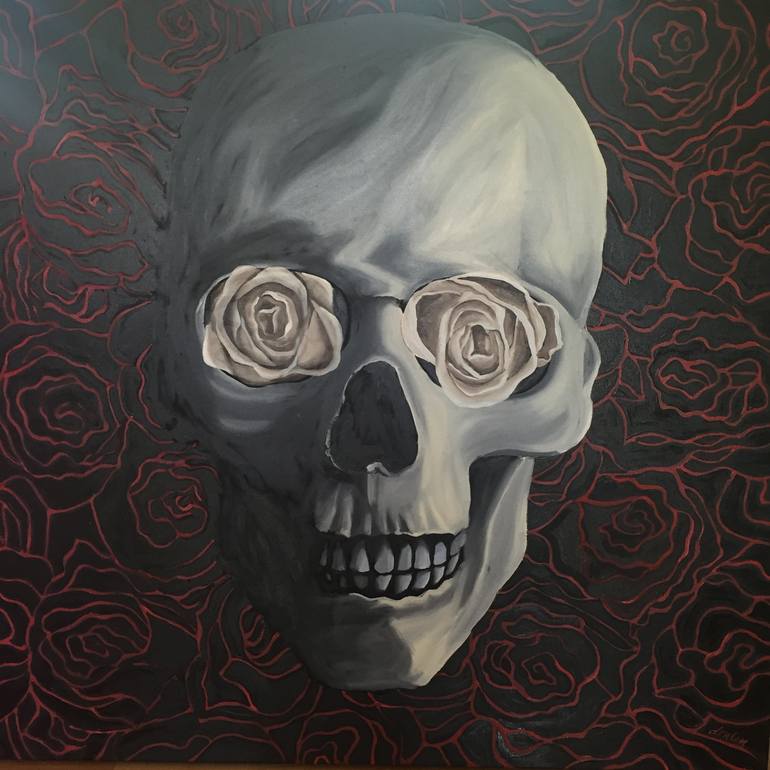 Print of Figurative Mortality Paintings by Anne Donlin