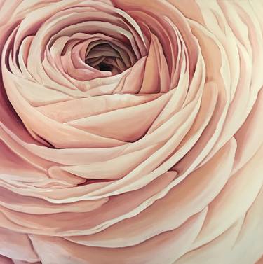 Print of Photorealism Floral Paintings by Anne Donlin