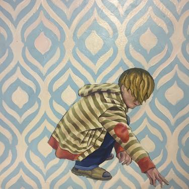 Print of Figurative Children Paintings by Anne Donlin