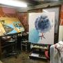 in the studio