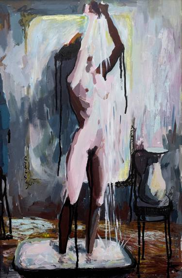 Print of Abstract Nude Paintings by Tanjja Po