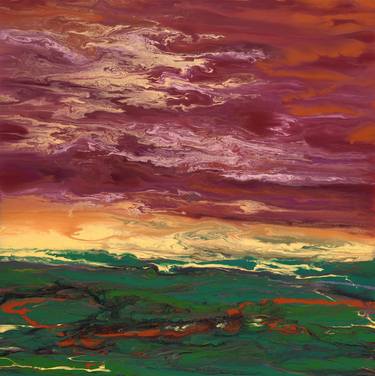Original Abstract Landscape Painting by Kimberly Conrad