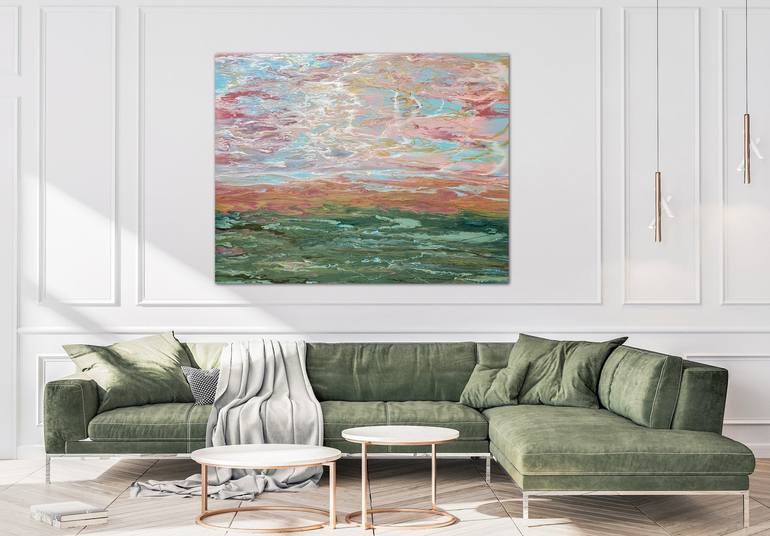 Original Modern Seascape Painting by Kimberly Conrad