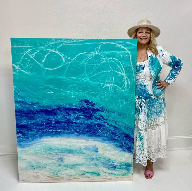 Original Seascape Painting by Kimberly Conrad