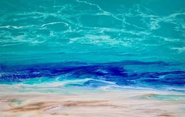 Original Abstract Seascape Paintings by Kimberly Conrad