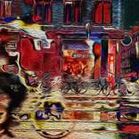 The Biker at Heineken Plein, Amsterdam (Limited Edition 1 of 12) by Turan Oz