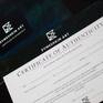 Certificate of Authenticity