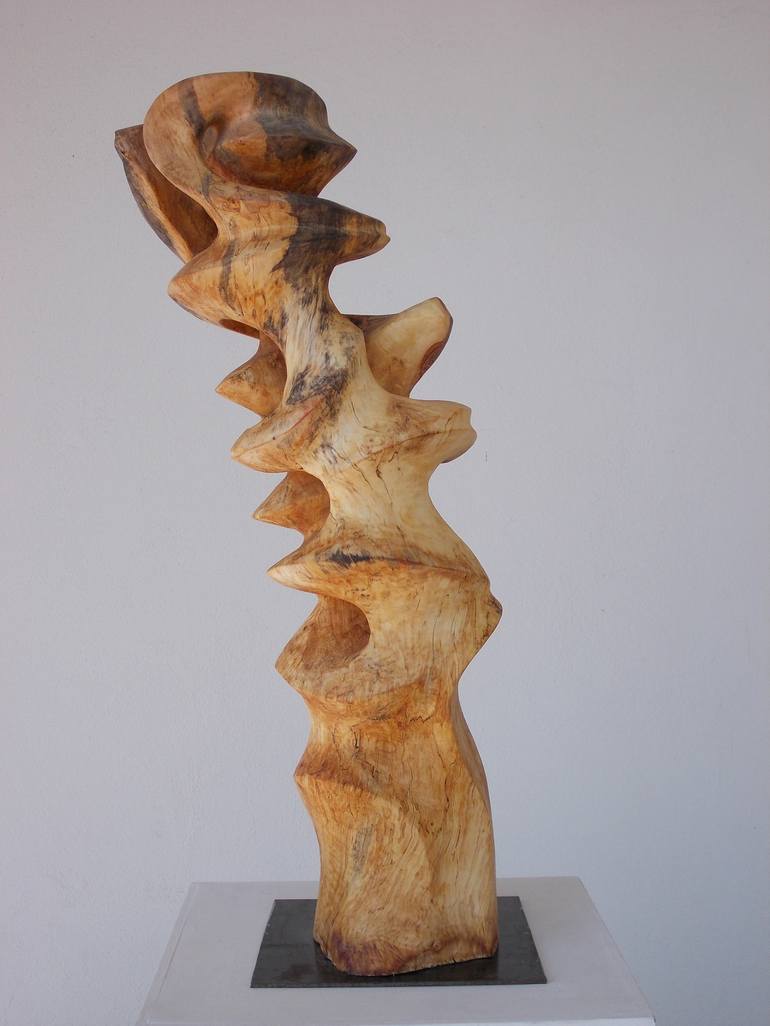 Original organic Abstract Sculpture by Michael Rofka