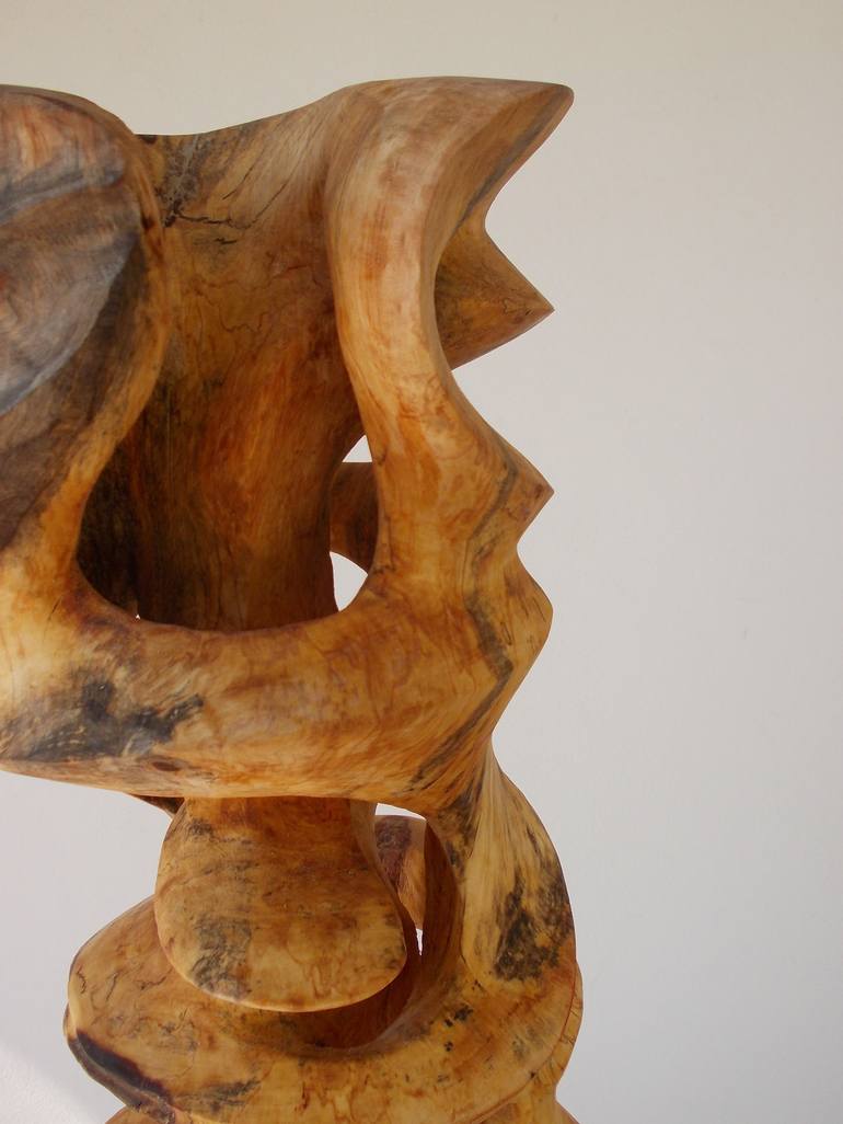Original organic Abstract Sculpture by Michael Rofka