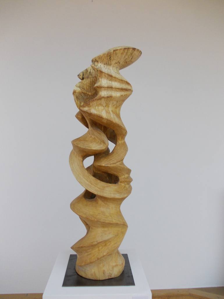 Original organic Abstract Sculpture by Michael Rofka