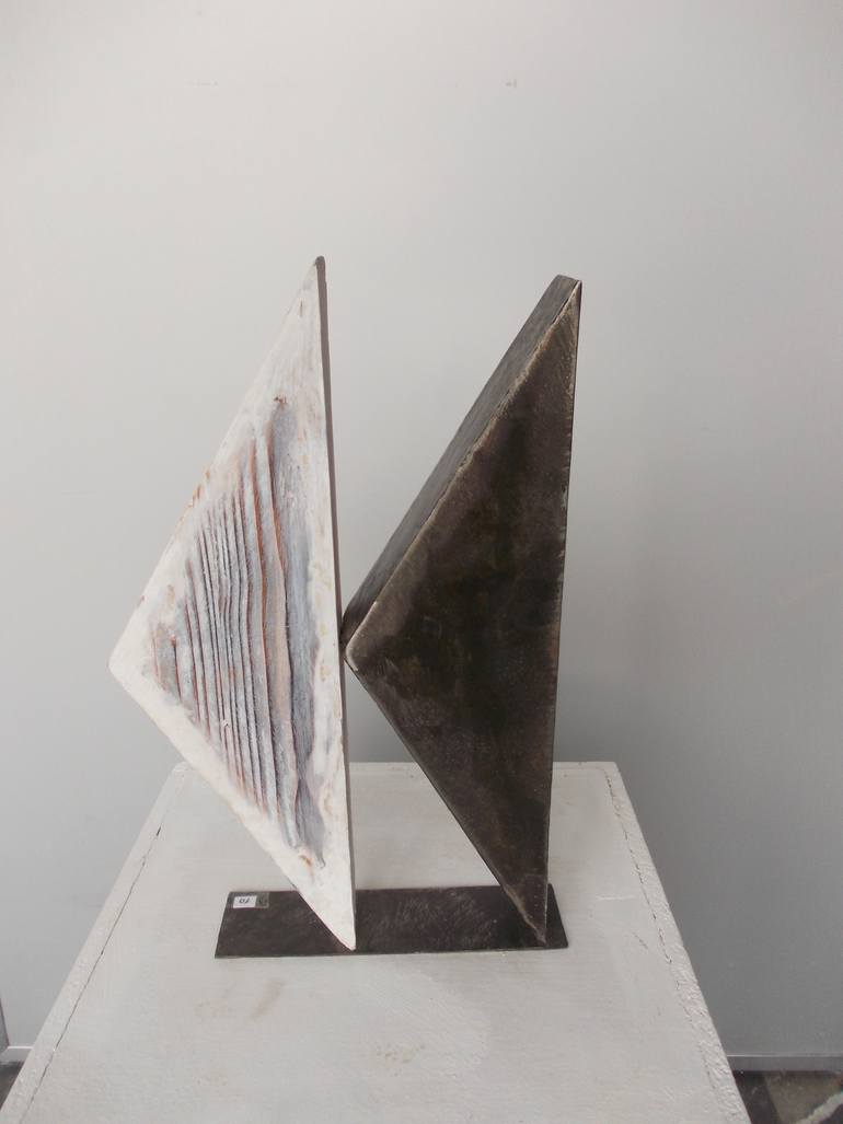 Original Conceptual Abstract Sculpture by Michael Rofka