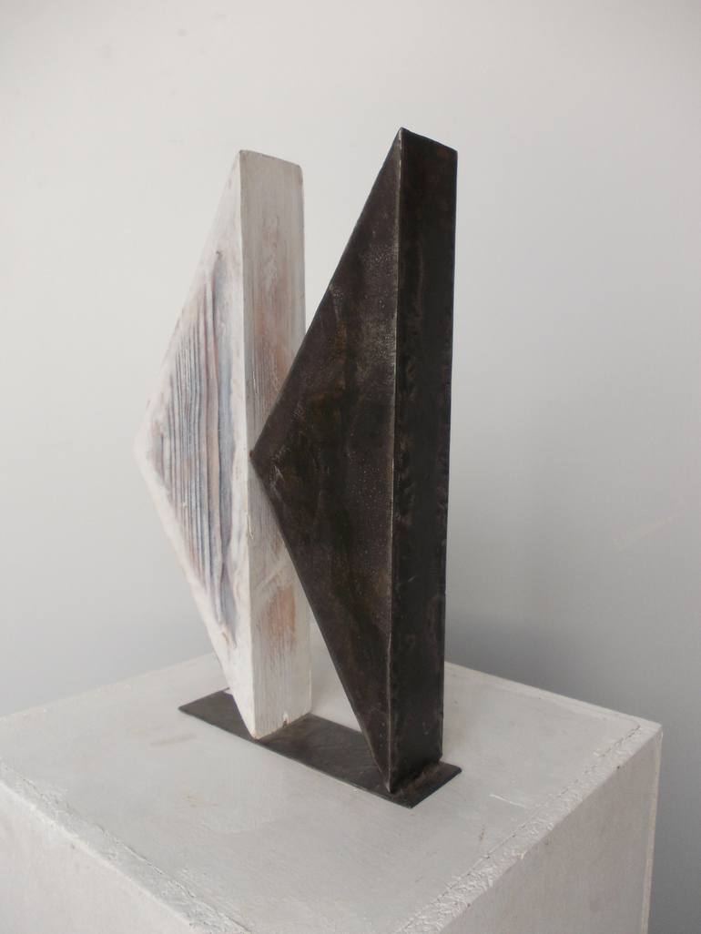 Original Conceptual Abstract Sculpture by Michael Rofka