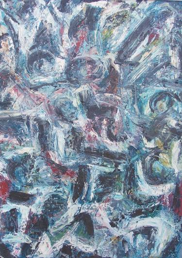 Original Abstract Expressionism Abstract Paintings by Michael Rofka