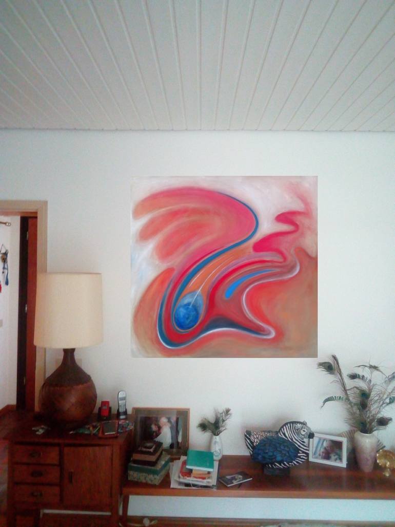 Original Abstract Painting by Michael Rofka