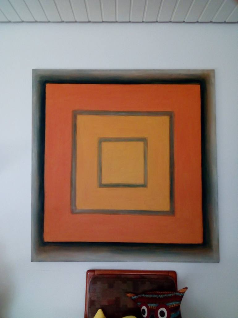 Original Conceptual Abstract Painting by Michael Rofka