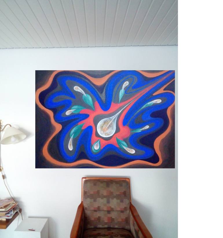 Original Expressionism Abstract Painting by Michael Rofka