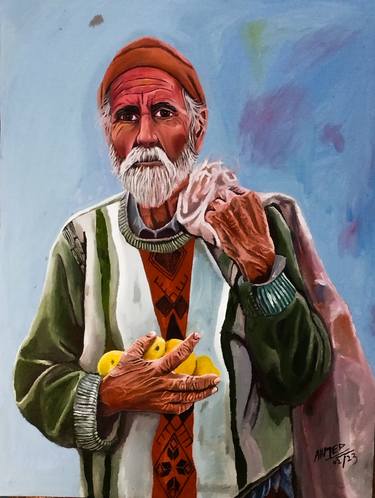 Original Men Paintings by ahmed khan