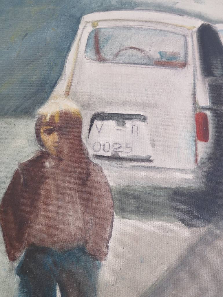 Original Contemporary Children Painting by Jesus Manuel Moreno 