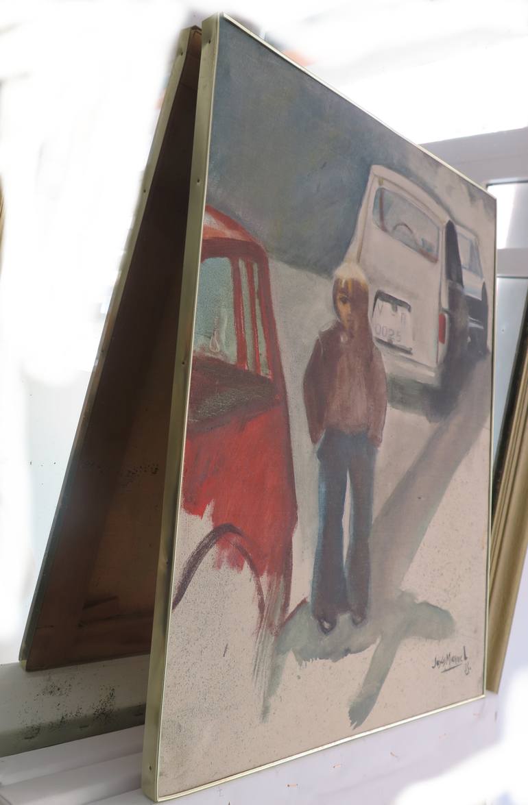Original Contemporary Children Painting by Jesus Manuel Moreno