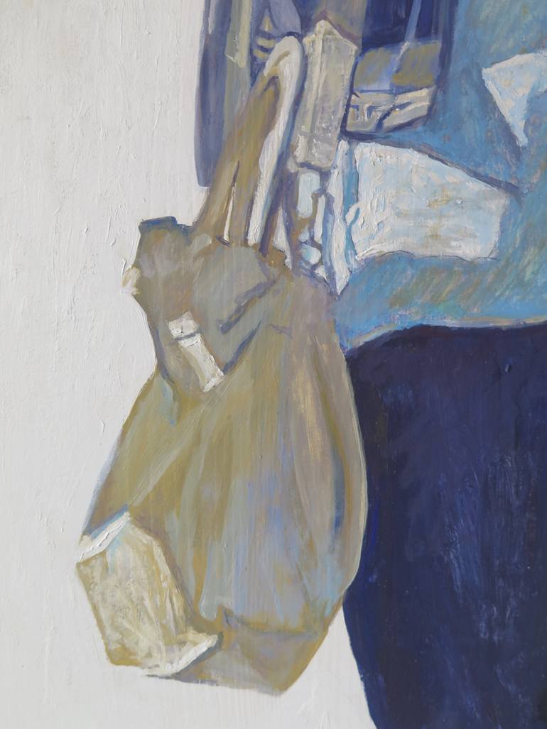 Original Contemporary People Painting by Jesus Manuel Moreno