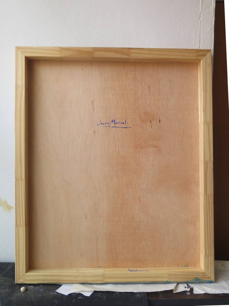 Original Conceptual People Painting by Jesus Manuel Moreno