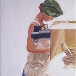 The young English ice cream maker by Jesus Manuel Moreno