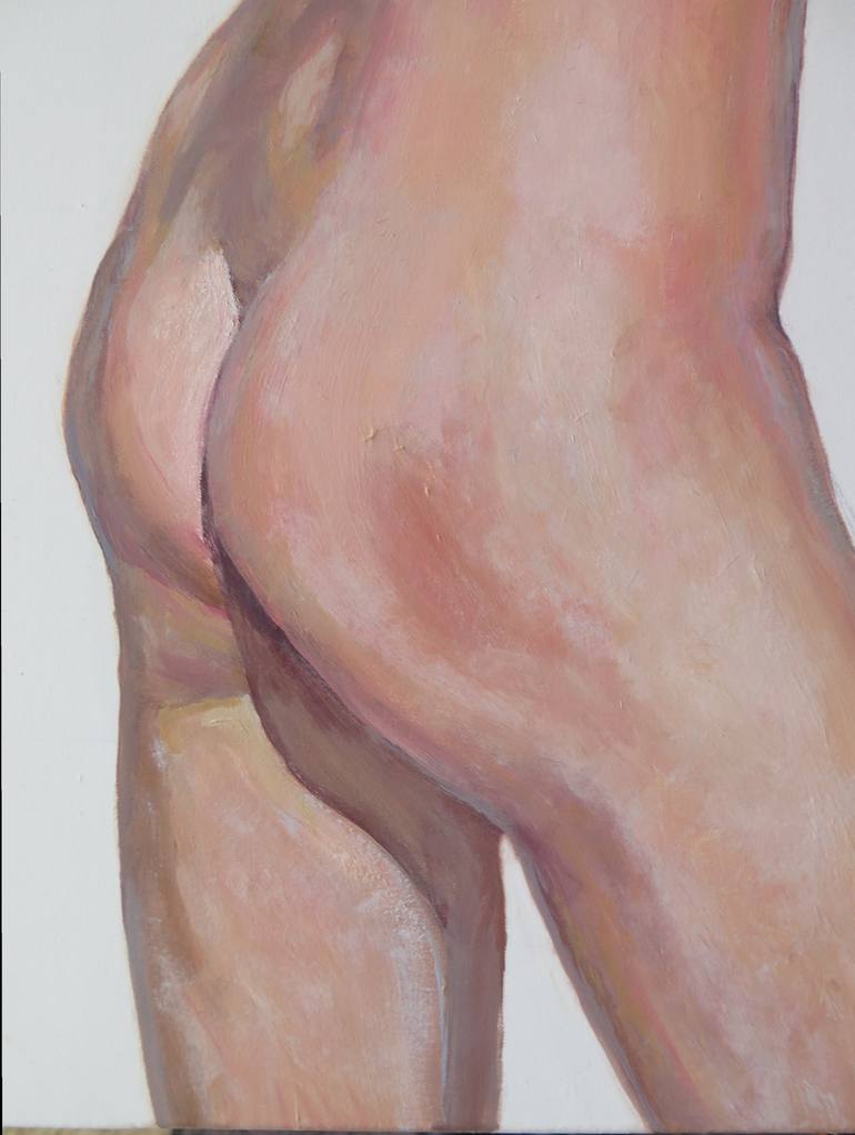 Original Nude Painting by Jesus Manuel Moreno 