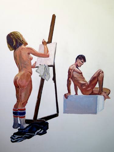 Print of Body Paintings by Jesus Manuel Moreno