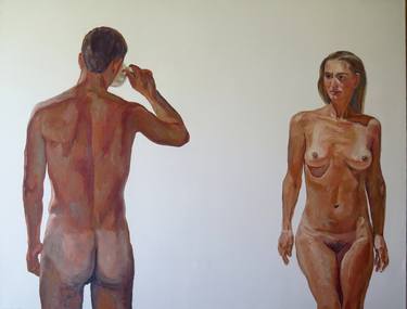 Original Figurative Body Paintings by Jesus Manuel Moreno