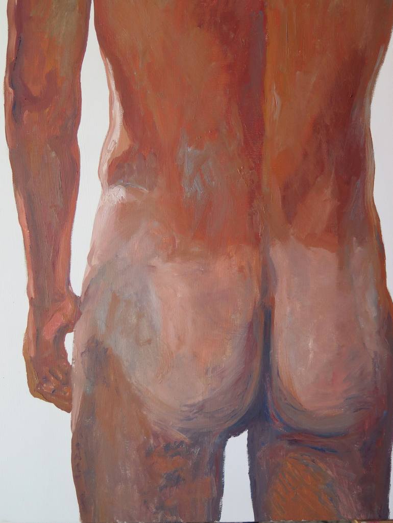 Original Figurative Body Painting by Jesus Manuel Moreno 