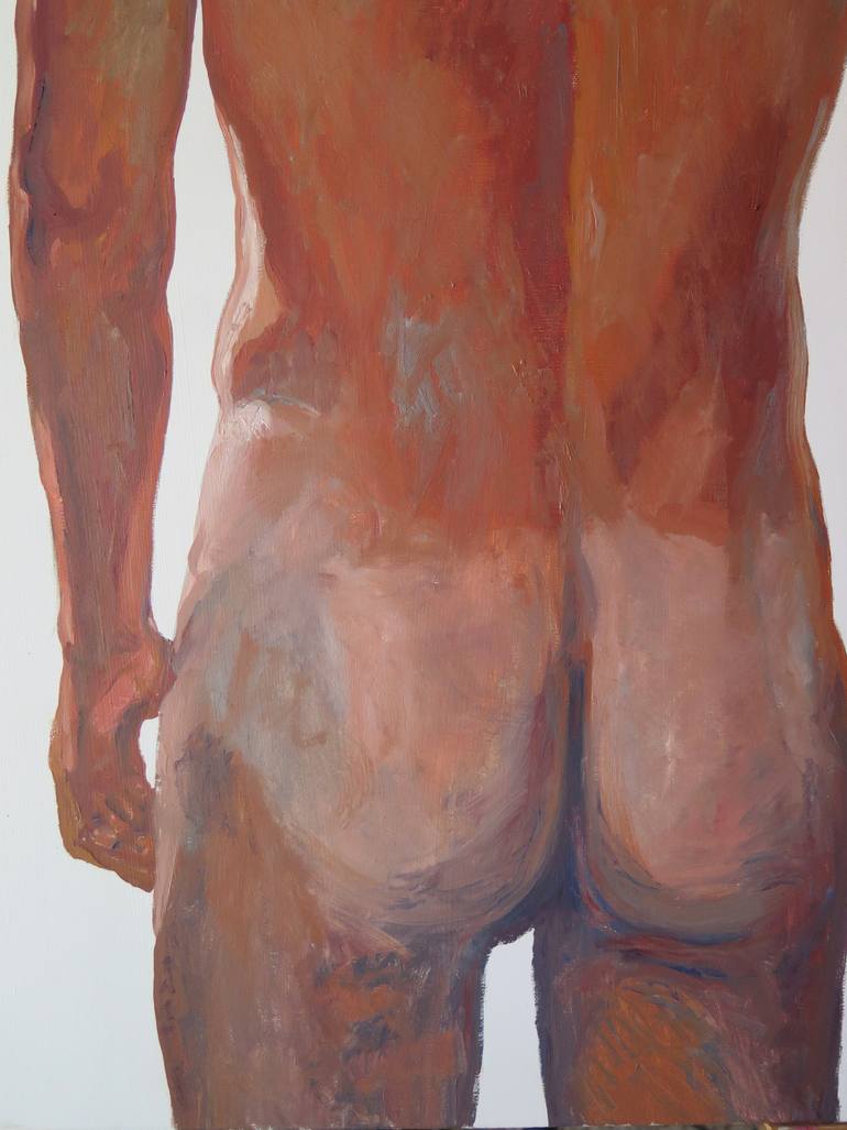 Original Figurative Body Painting by Jesus Manuel Moreno
