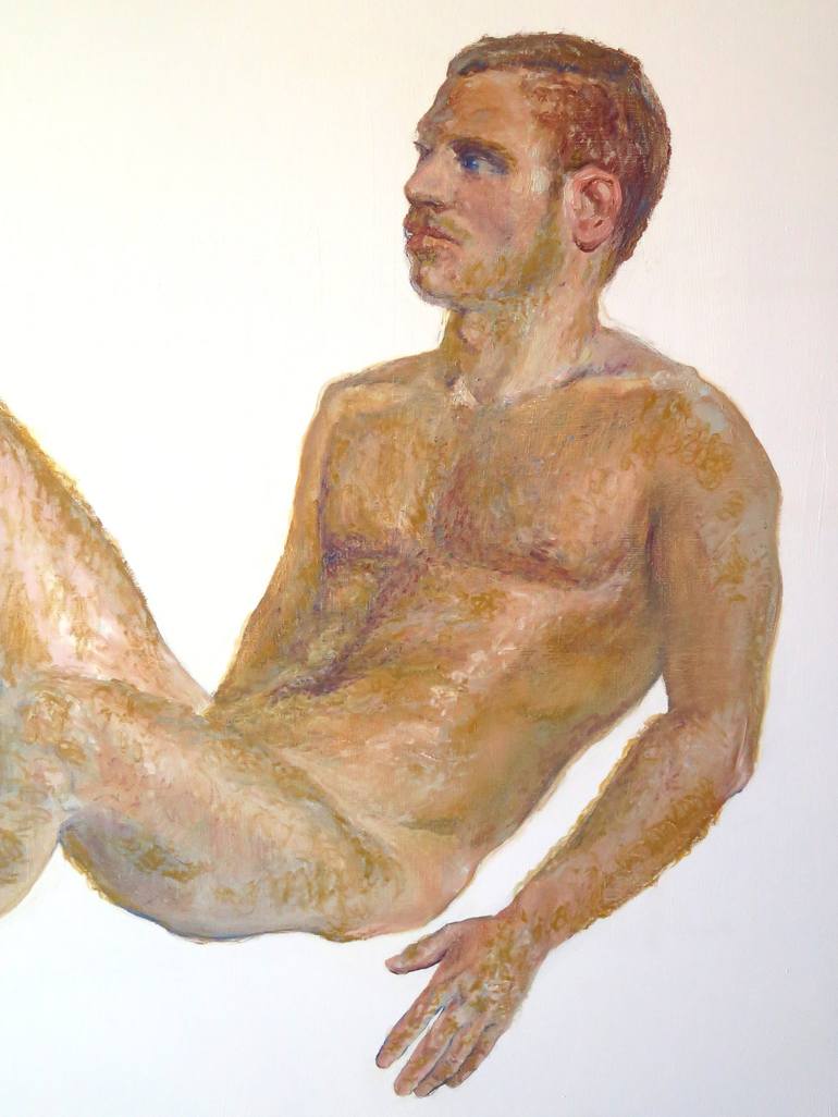Original Figurative Body Painting by Jesus Manuel Moreno 