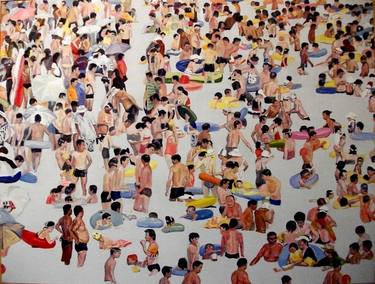 Print of Figurative People Paintings by Jesus Manuel Moreno