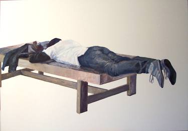 Print of Figurative People Paintings by Jesus Manuel Moreno