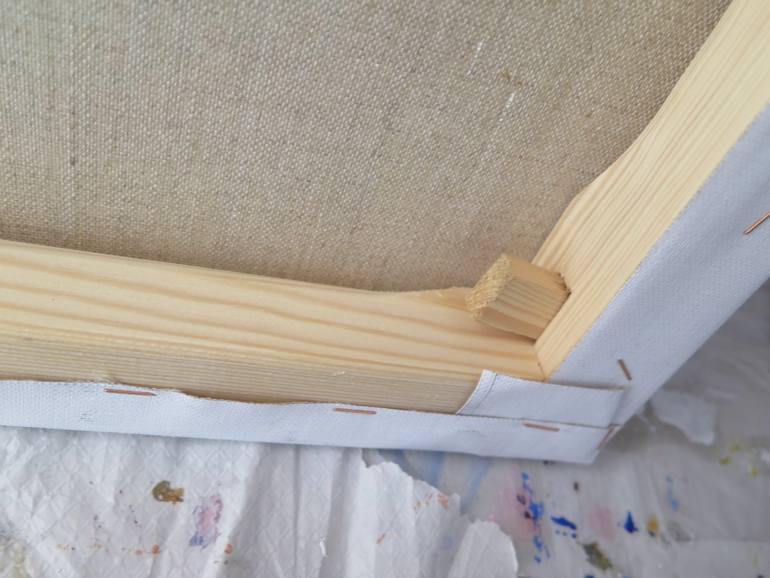 Original Figurative People Painting by Jesus Manuel Moreno