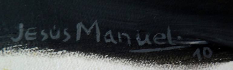 Original Conceptual Children Painting by Jesus Manuel Moreno