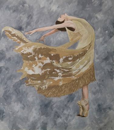 Print of Fine Art Performing Arts Paintings by Bev Smith Martin