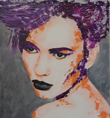 Print of Modern Fashion Paintings by Bev Smith Martin